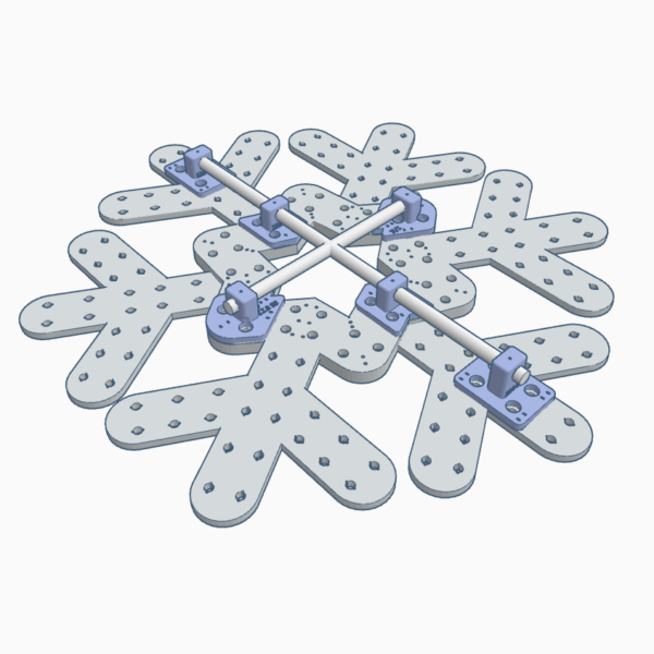 LLS Snowflake Mount STL - Image 14