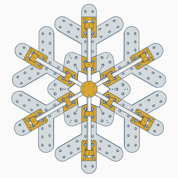 LLS Snowflake Mount STL - Image 15