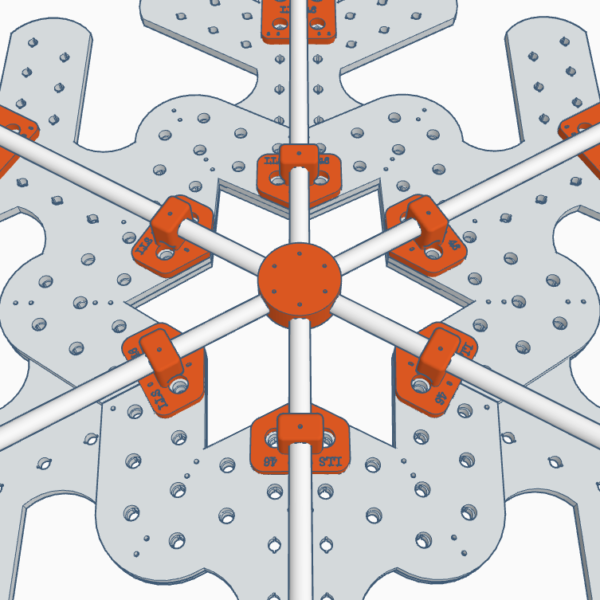 LLS Snowflake Mount STL - Image 10