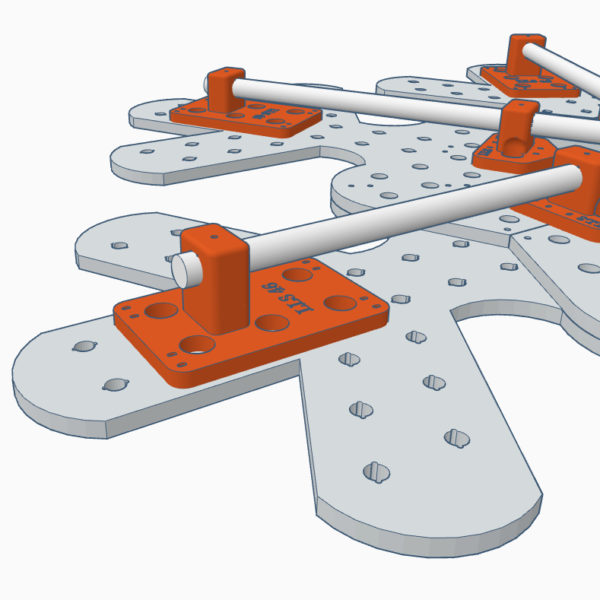 LLS Snowflake Mount STL - Image 11