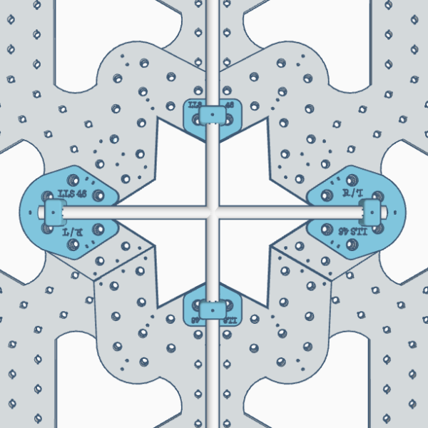 LLS Snowflake Mount STL - Image 3