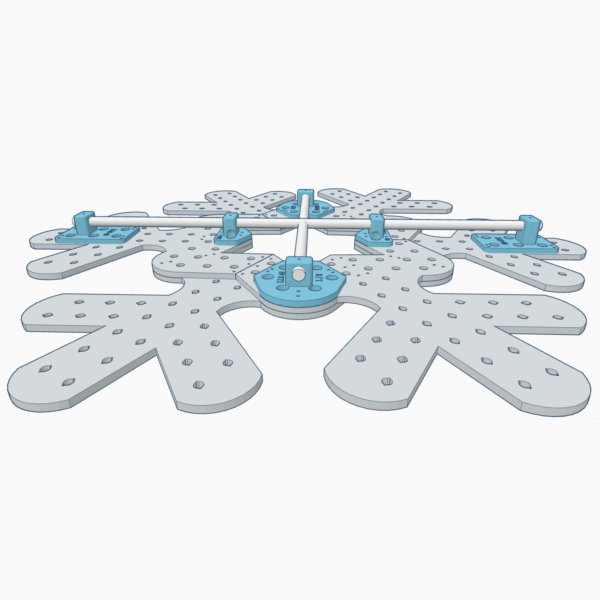 LLS Snowflake Mount STL - Image 7