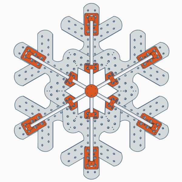 LLS Snowflake Mount STL - Image 8