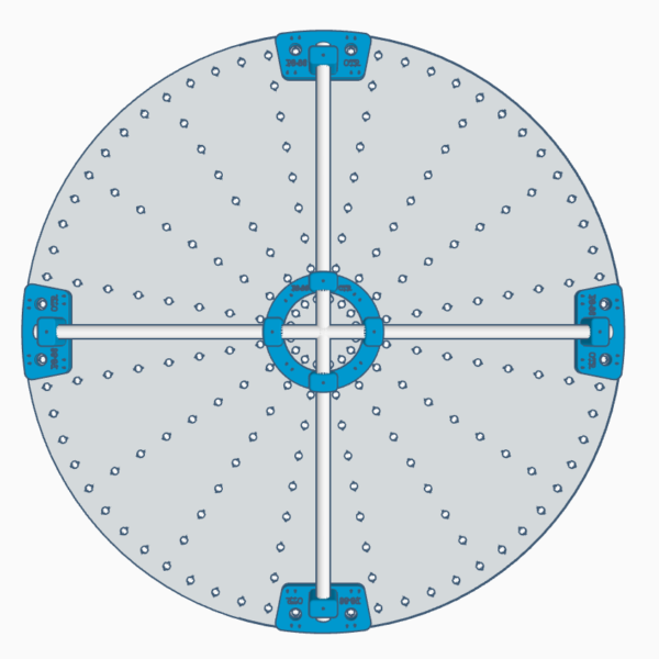 Pixel Spinner 36 Mount STL