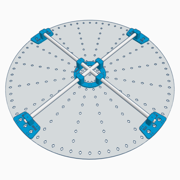 Pixel Spinner 36 Mount STL - Image 2