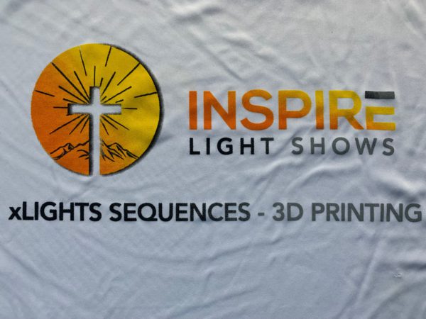 Inspire Light Shows Basic Moisture Wicking T-Shirt - Image 3