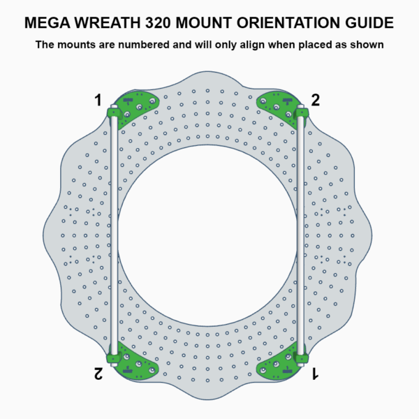 MegaWreath 320 Mount STL - Image 2