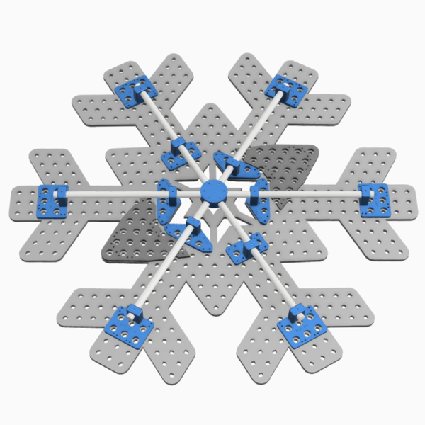 XLS450 Snowflake Mount STL - Image 7