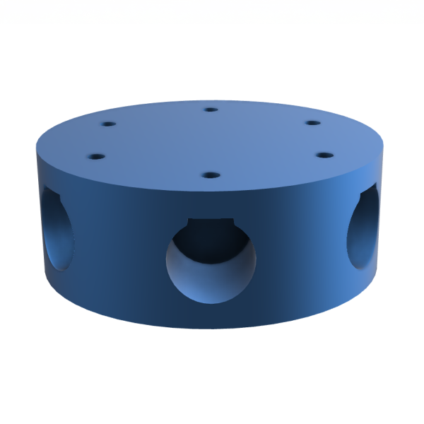 6 Spoke EMT Hub STL - Image 3